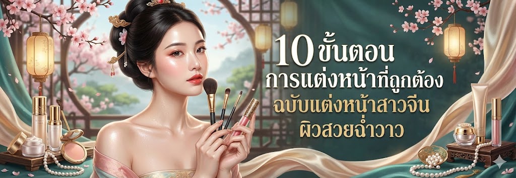 10 ขั้น ตอน การ แต่งหน้า ที่ถูก ต้อง